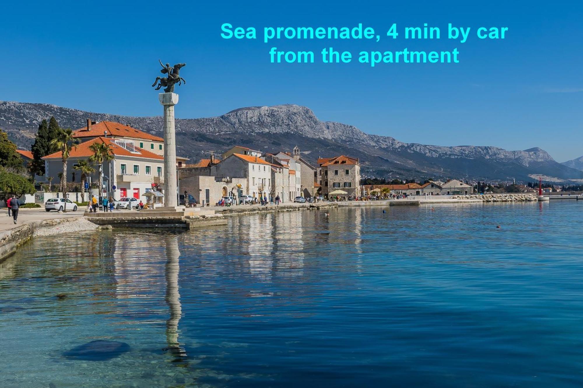 Modern Apartment Nikola In A Quiet Area Kaštel Stari Kültér fotó